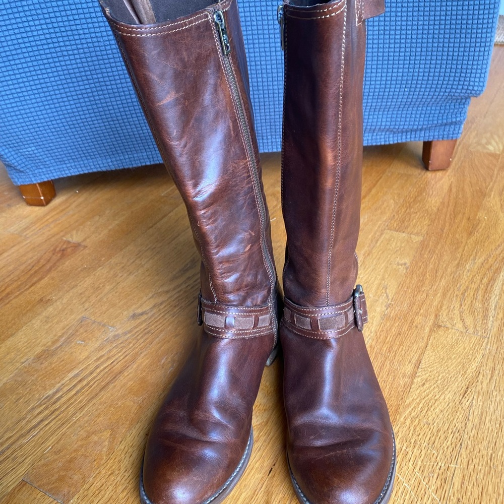 Timberland Brown Leather Women's Boots